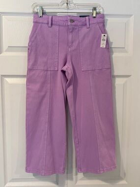 Talbots Wide Leg Crop Jean NWT